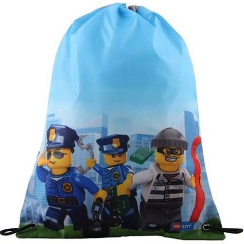 City Police Gym Bag LEGO Bags, Totes, & Luggage set (#5711013055059-1, 2019)