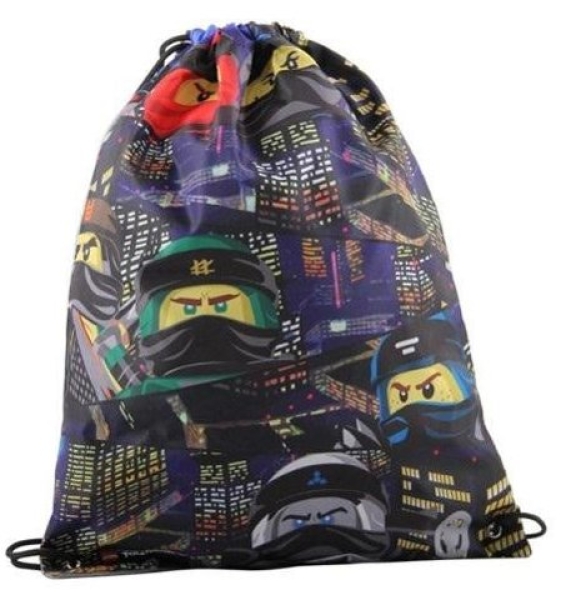 Ninjago Urban Gym Bag LEGO Bags, Totes, & Luggage set (#5711013063733-1, 2019)