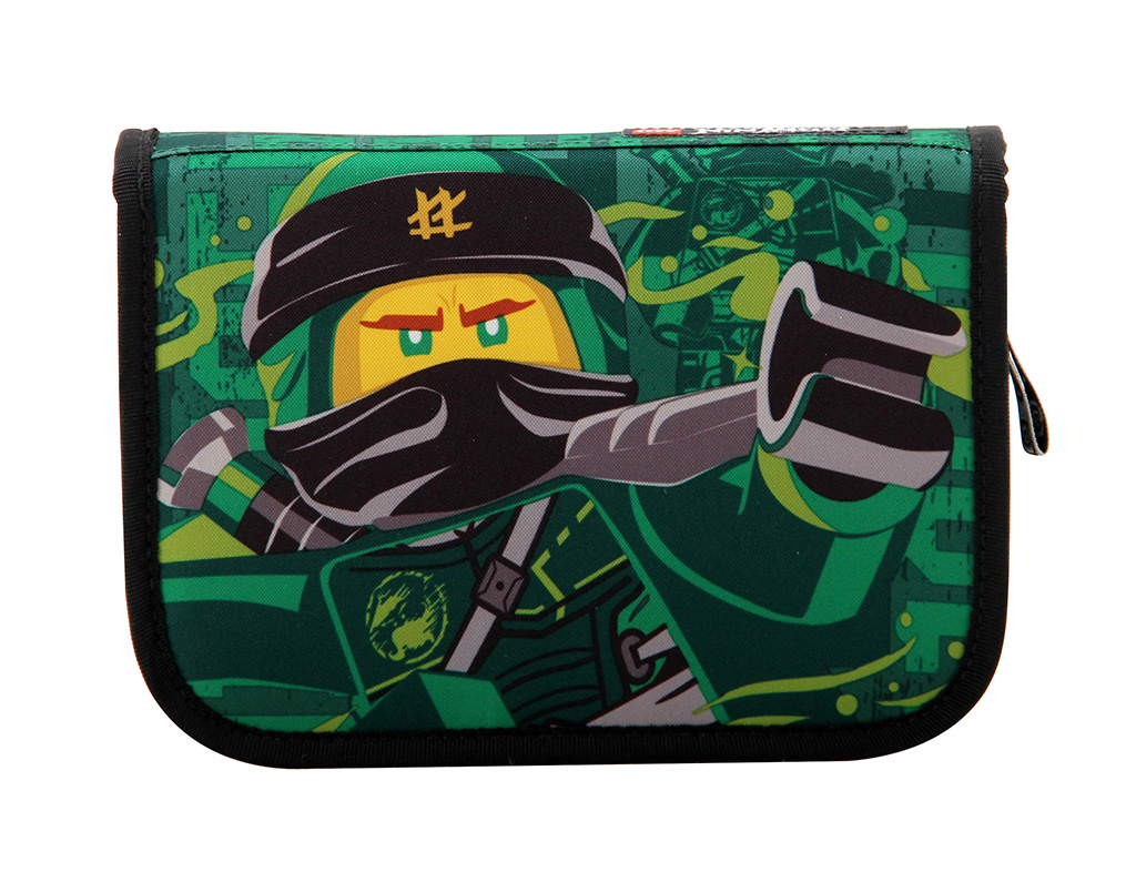 Ninjago Lloyd Energy Pencil Case with Pencils LEGO Stationery and Office Supplies set (#5711013064464-1, 2020)