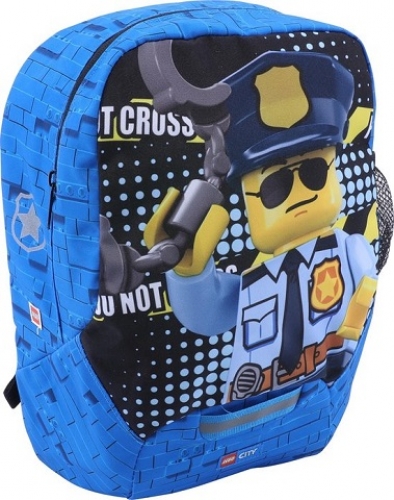 City Police Junior Backpack LEGO Bags, Totes, & Luggage set (#5711013073985-1, 2020)