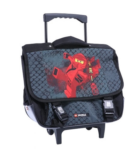 Ninjago Dragon Master Kai School Bag Trolley