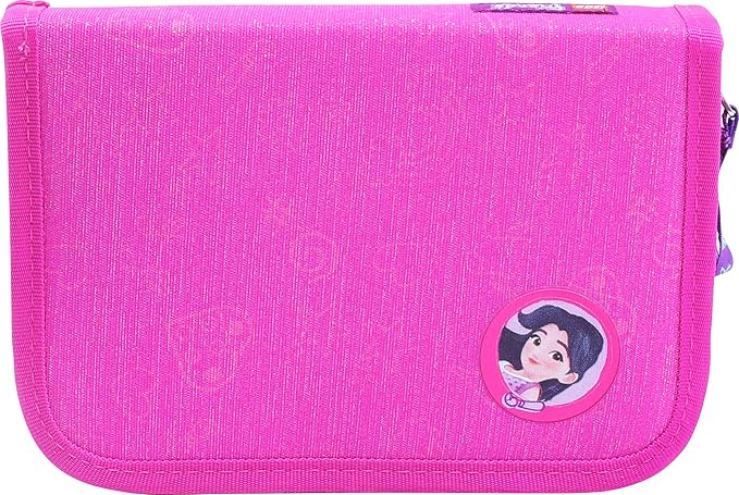 Friends Pink Pencil Case with Pencils LEGO Stationery and Office Supplies set (#5711013077655-1, 2017)
