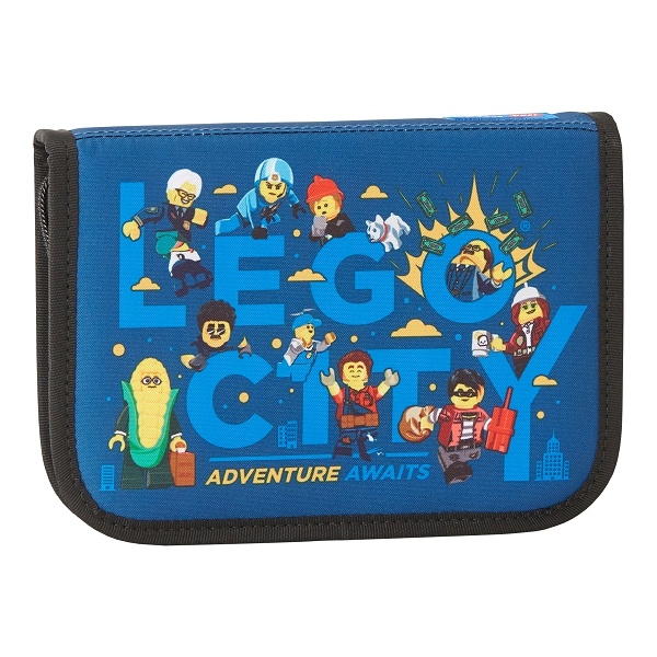 City Adventure Awaits Pencil Case with Pencils