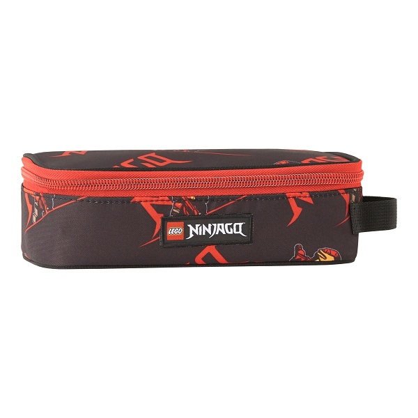 Ninjago Kai Pencil Case LEGO Stationery and Office Supplies set (#5711013115838-1, 2022)