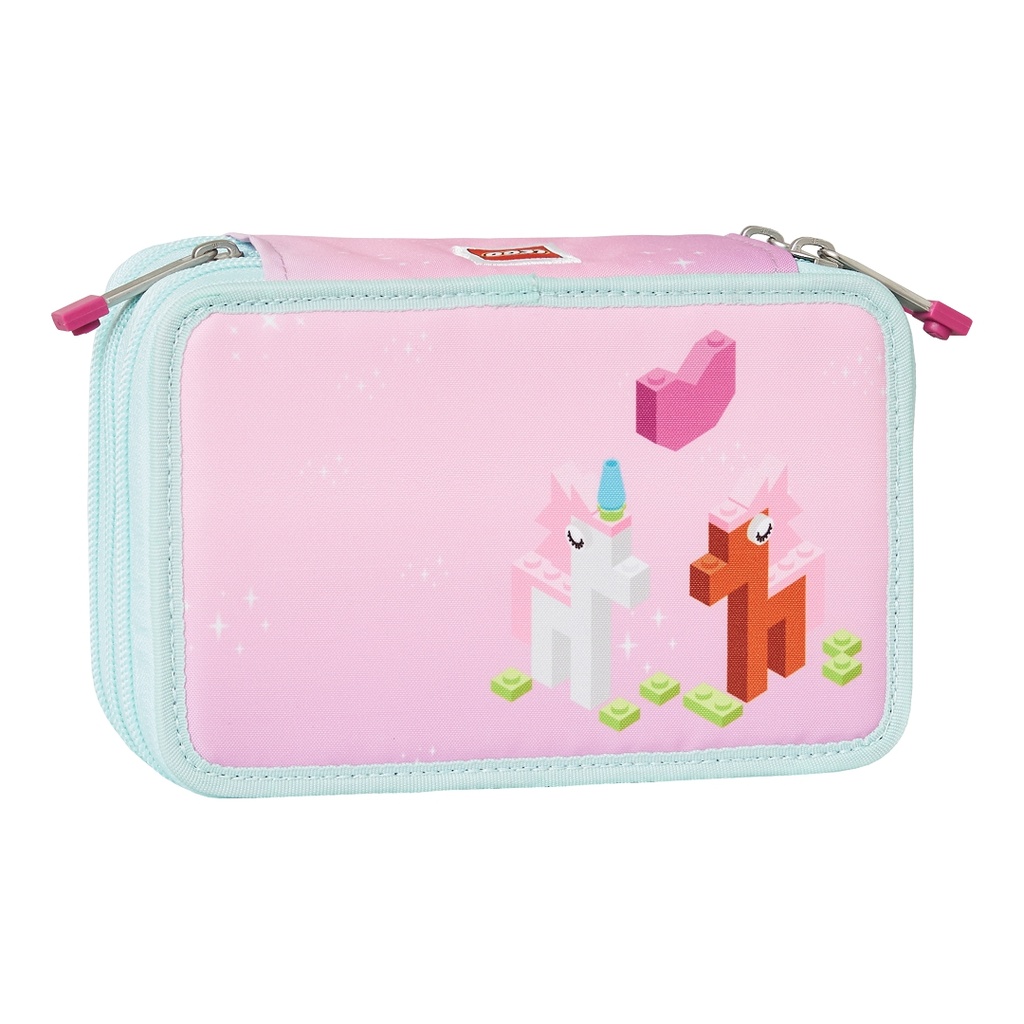 Iconic Sparkle 3-Layered Pencil Case LEGO Stationery and Office Supplies set (#5711013127336-1, 2024)