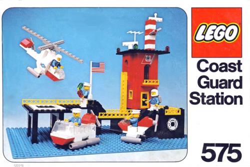 Coast Guard Station LEGO set (#575-1, 1978)