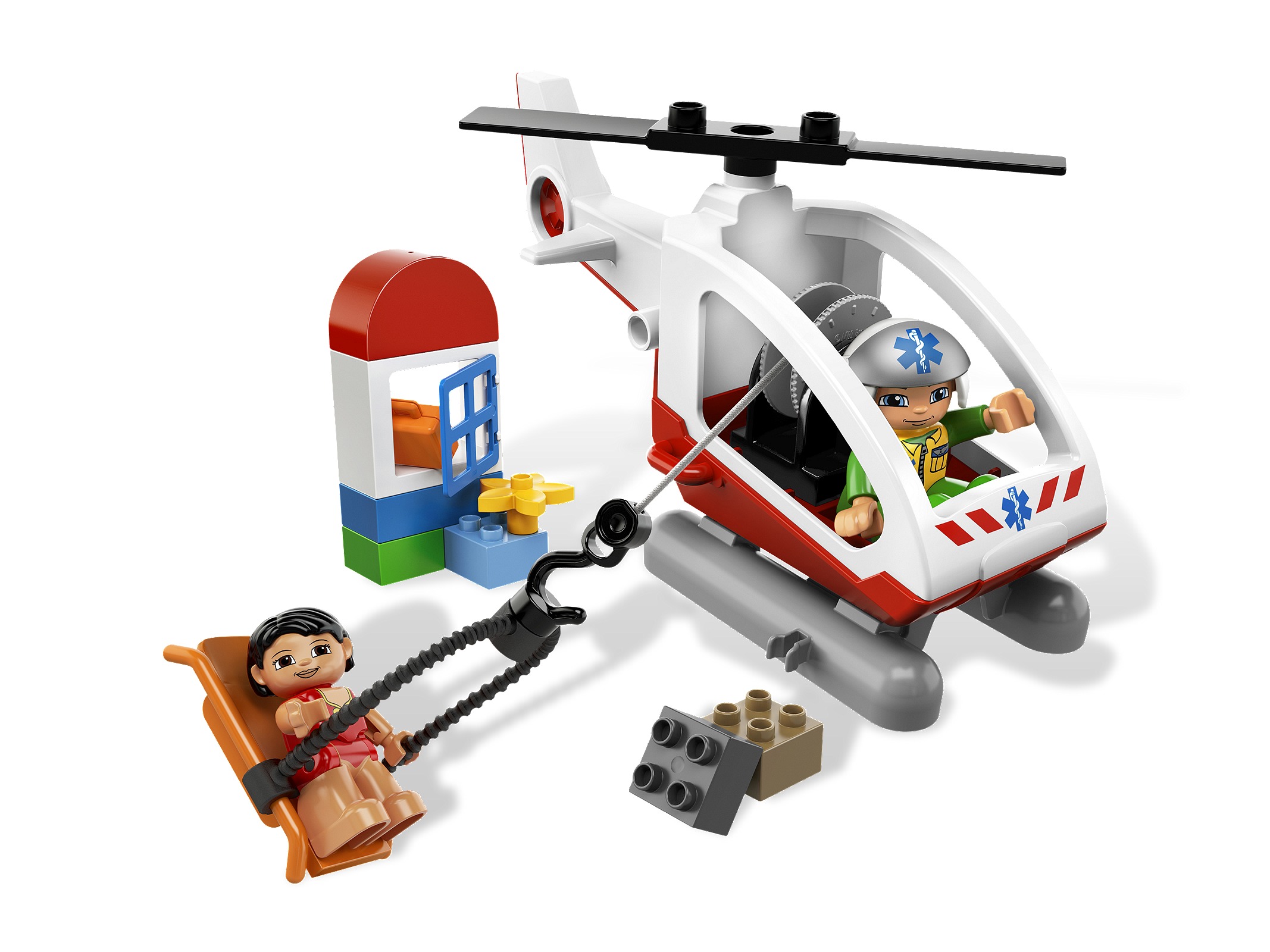 Emergency Helicopter LEGO Town set (#5794-1, 2011)