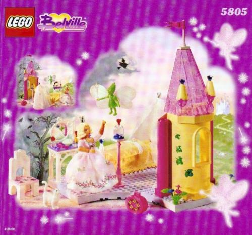 Princess Rosaline's Room LEGO Belville set (#5805-1, 1999)