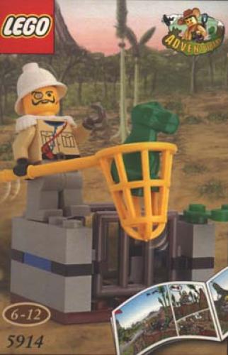 Baby T-Rex Trap LEGO Dino Island set (#5914-1, 2000)