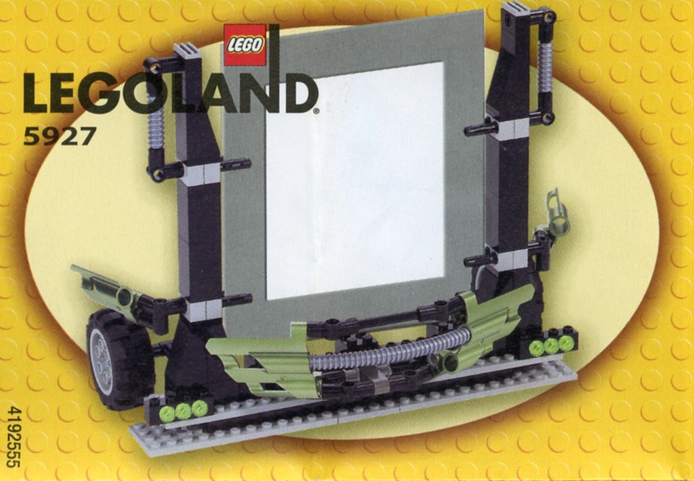 Racers Picture Frame LEGO set (#5927-1, 2002)