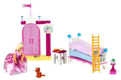 The Princess and the Pea LEGO set (#5963-1, 2005)