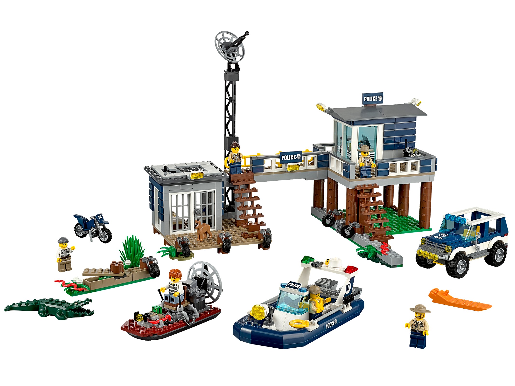 Swamp Police Station LEGO set (#60069-1)