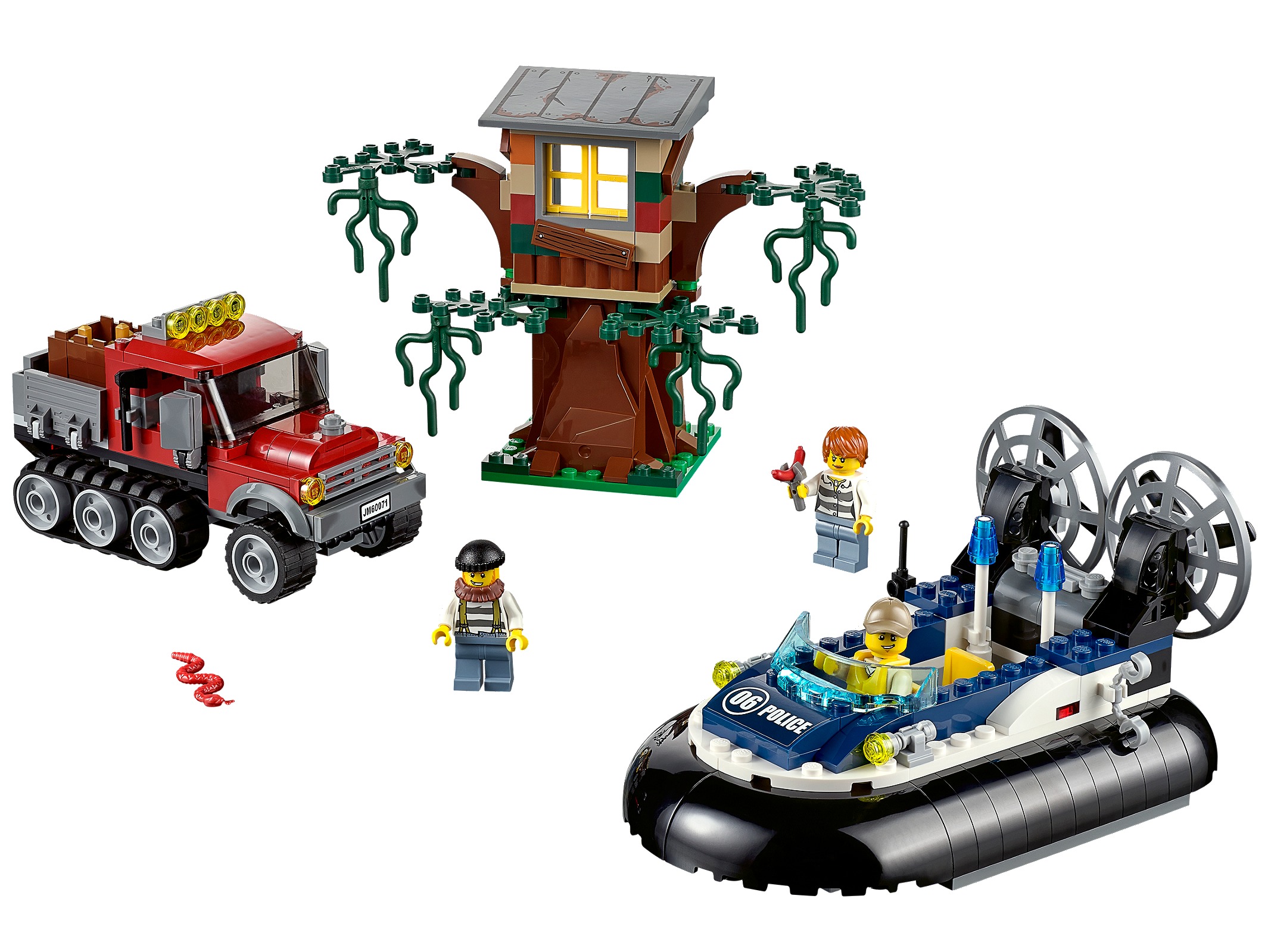 Hovercraft Arrest LEGO Police set (#60071-1, 2015)
