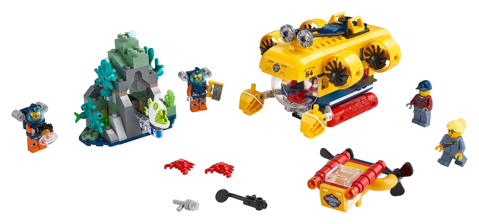 Ocean Exploration Submarine LEGO set (#60264-1)