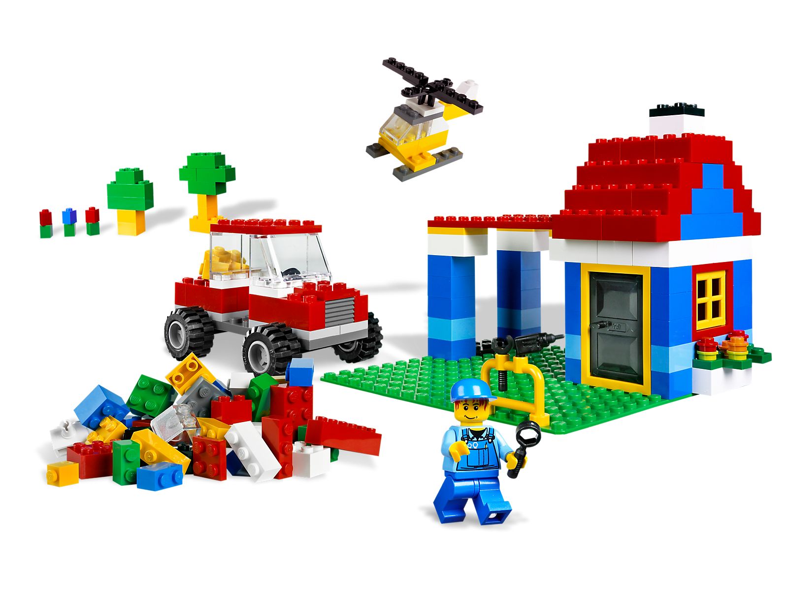 Large Brick Box LEGO Make & Create set (#6166-1, 2007)