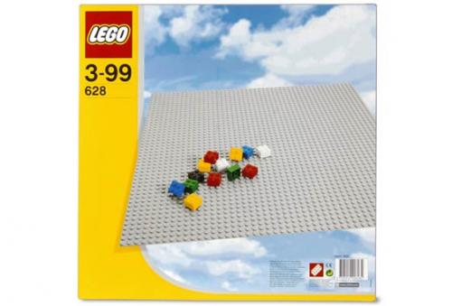 X-Large Gray Baseplate (Lt Bluish Gray) LEGO Creator set (#628-3, 2003)