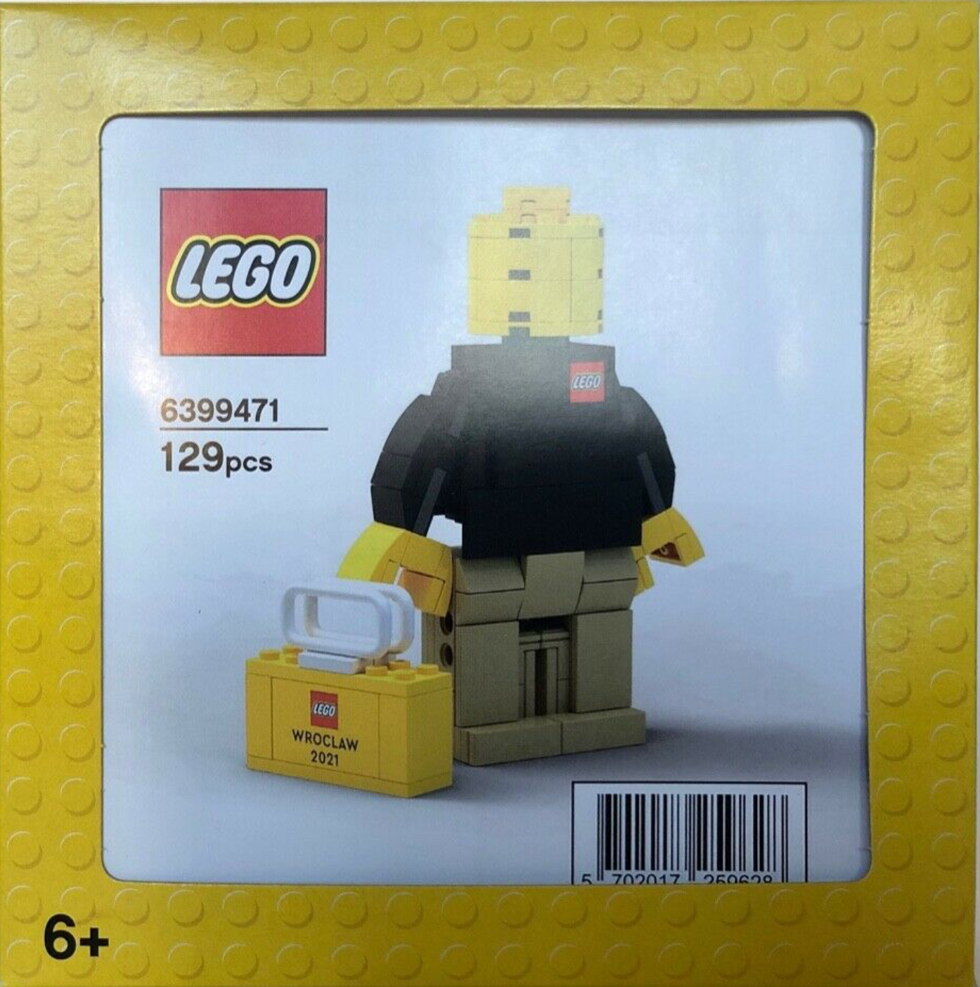 Wroclaw Brand Store Opening Associate Figure LEGO LEGO Brand Store set (#6399471-1, 2021)