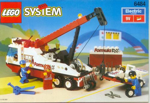 F1 Hauler LEGO Classic Town set (#6484-1, 1995)