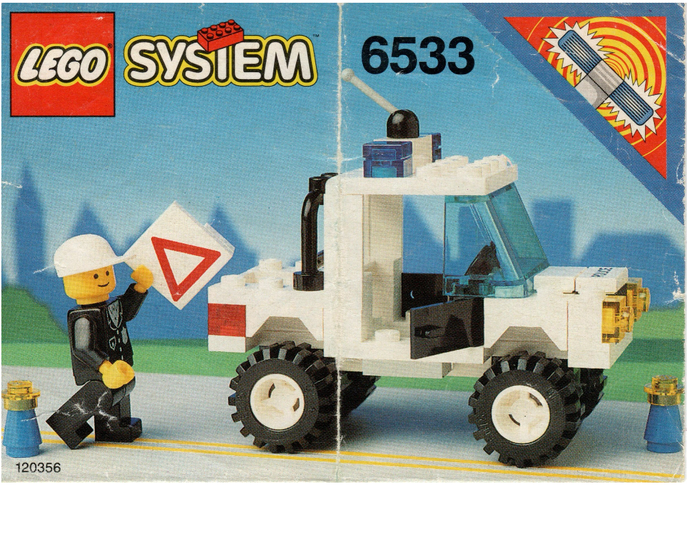 Police 4x4 LEGO set (#6533-1, 1992)