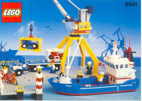 Intercoastal Seaport LEGO Classic Town set (#6541-1, 1991)