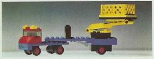 Mobile Hydraulic Lift LEGO set (#655-1, 1973)