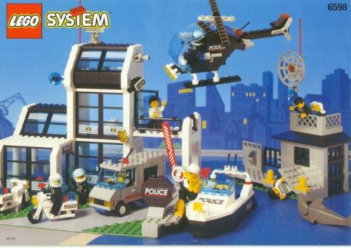 Metro PD Station LEGO set (#6598-1, 1996)