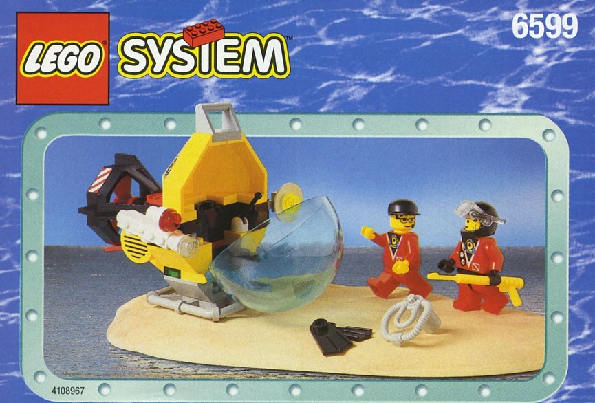 Shark Attack LEGO set (#6599-1)