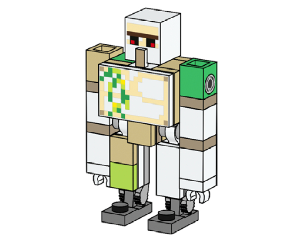 Iron Golem LEGO Minecraft set (#662203-1, 2022)