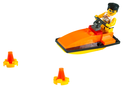 Snap's Cruiser LEGO Island Xtreme Stunts set (#6733-1, 2002)