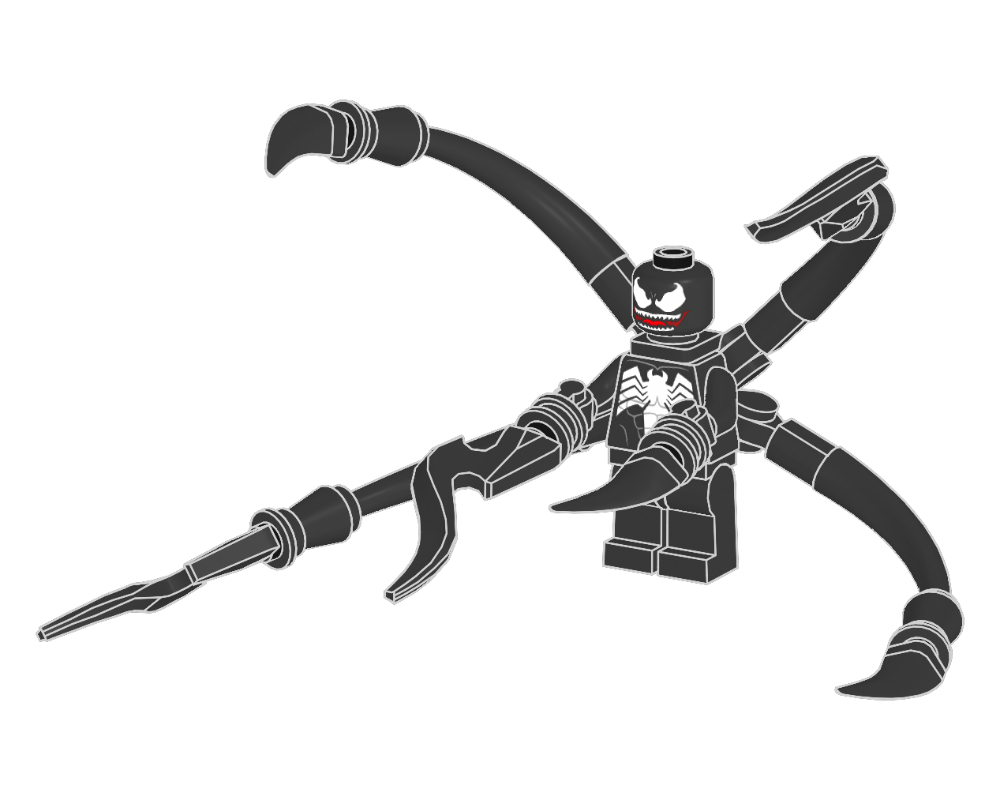 Venom LEGO Spider-Man set (#682305-1, 2023)