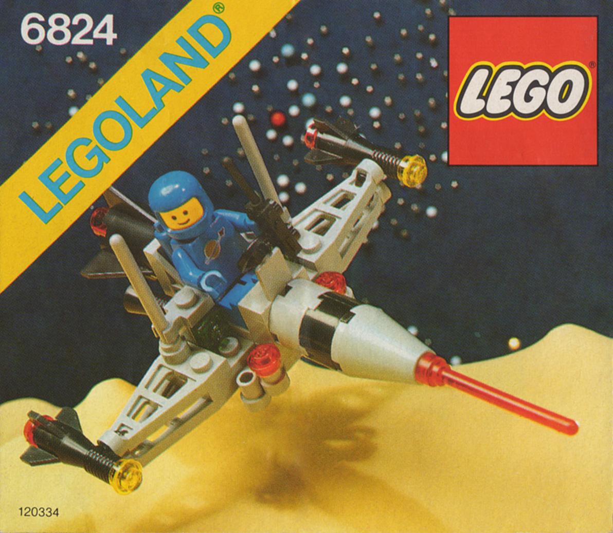 Space Dart I LEGO set (#6824-1, 1984)