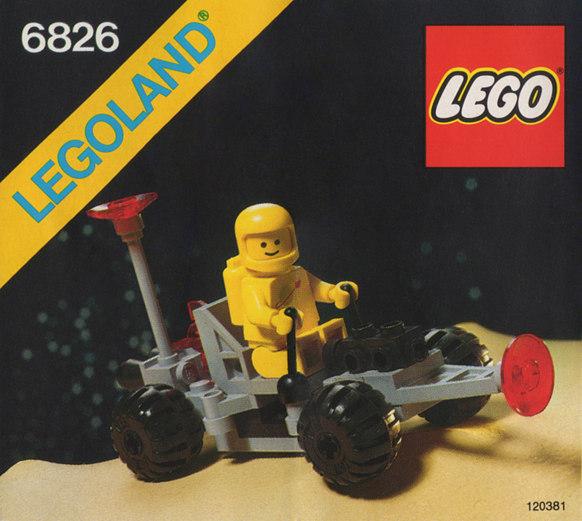 Crater Crawler LEGO set (#6826-1, 1985)
