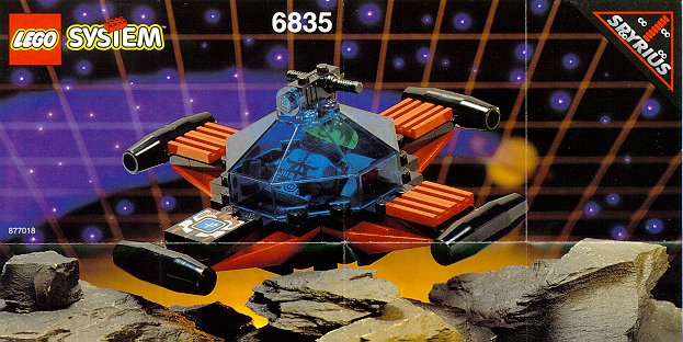 Saucer Scout LEGO set (#6835-1)