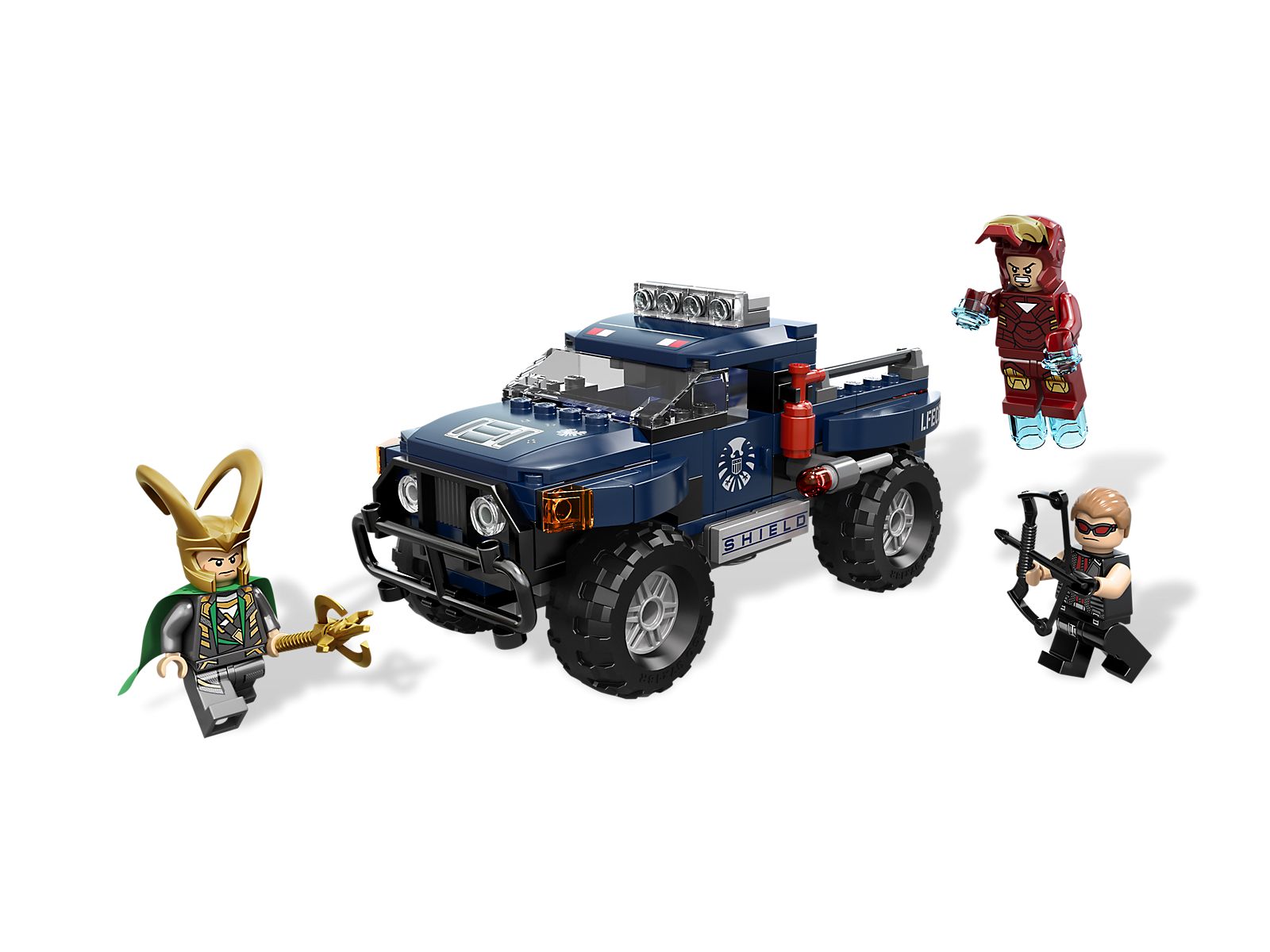 Loki's Cosmic Cube Escape LEGO Avengers set (#6867-1, 2012)
