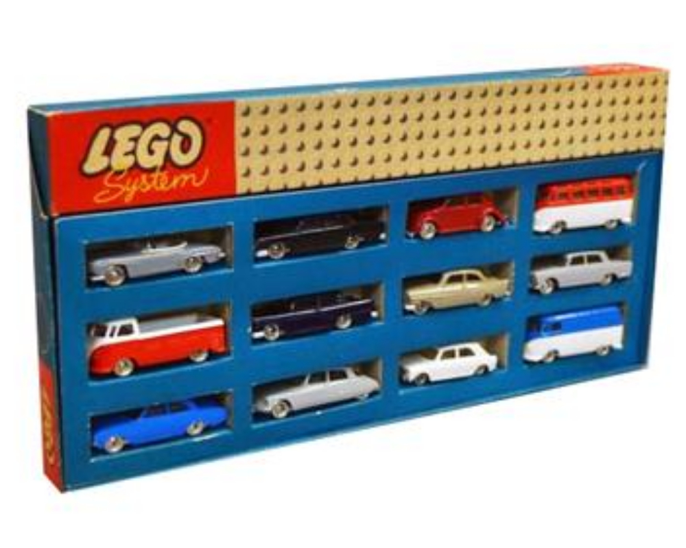 1:87 12 Cars LEGO set (#698-2)