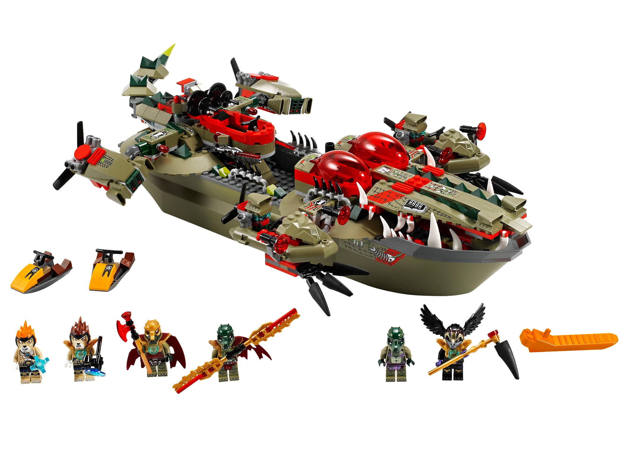 Cragger's Command Ship LEGO set (#70006-1, 2013)