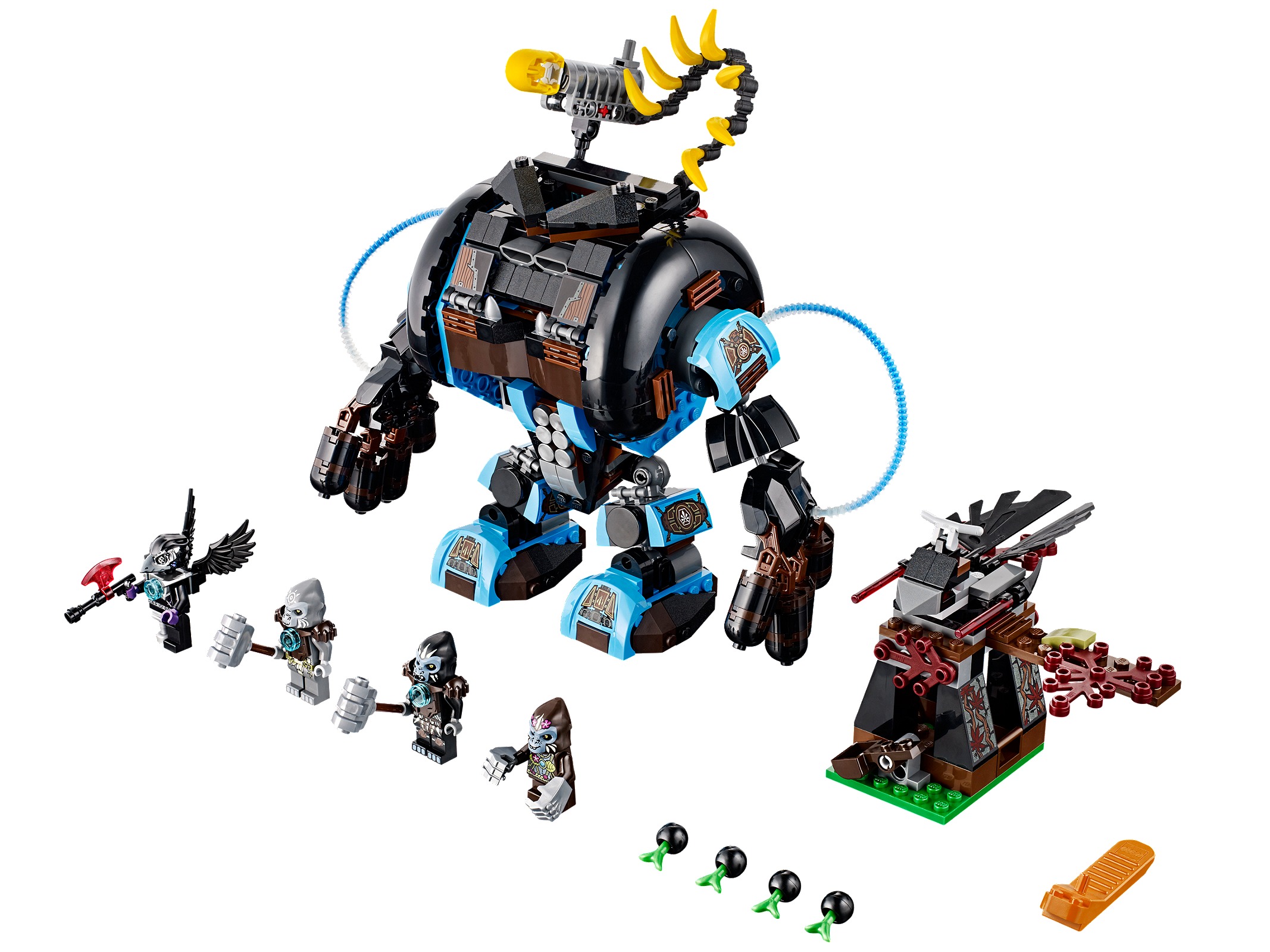 Gorzan's Gorilla Striker LEGO set (#70008-1, 2013)