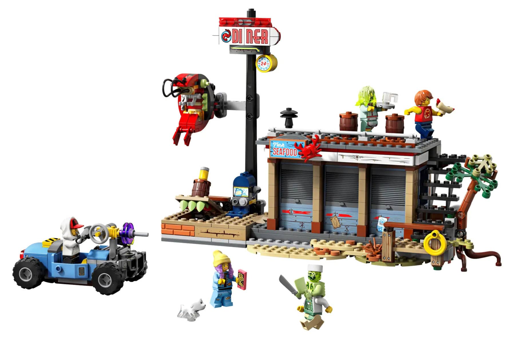 Shrimp Shack Attack LEGO Hidden Side set (#70422-1, 2019)