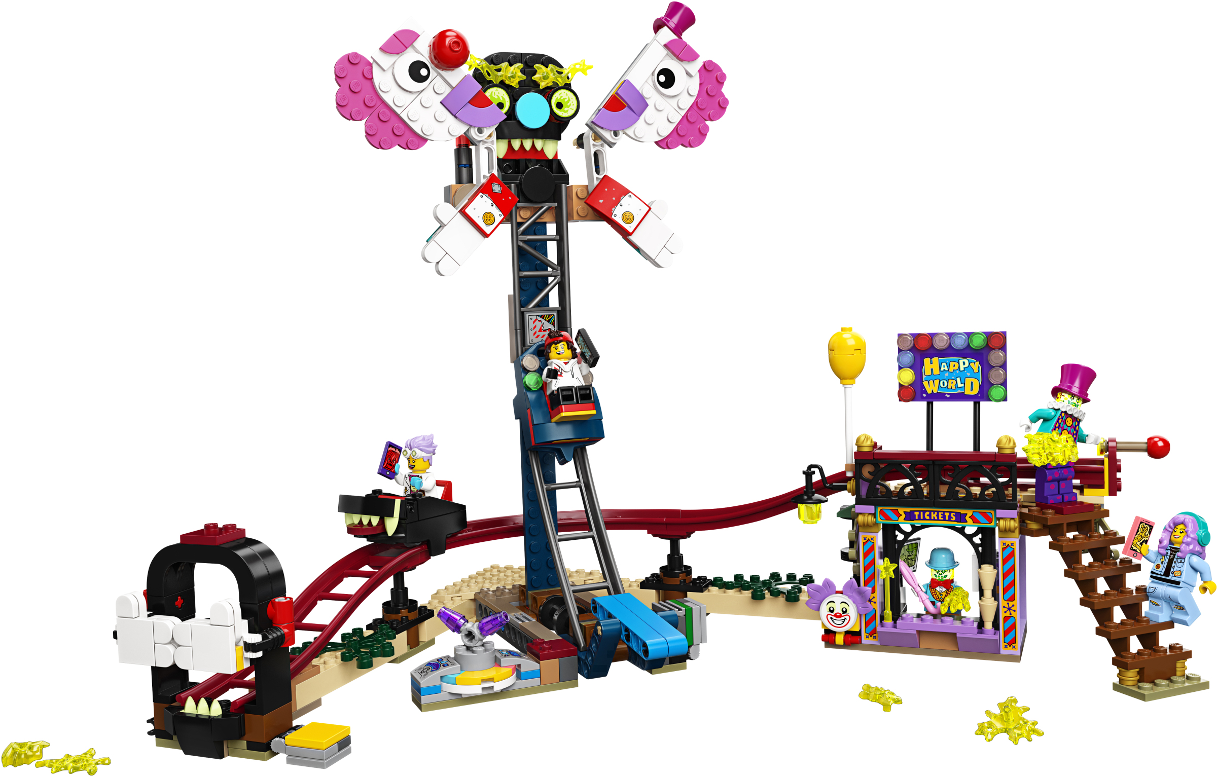 Haunted Fairground LEGO Hidden Side set (#70432-1, 2020)