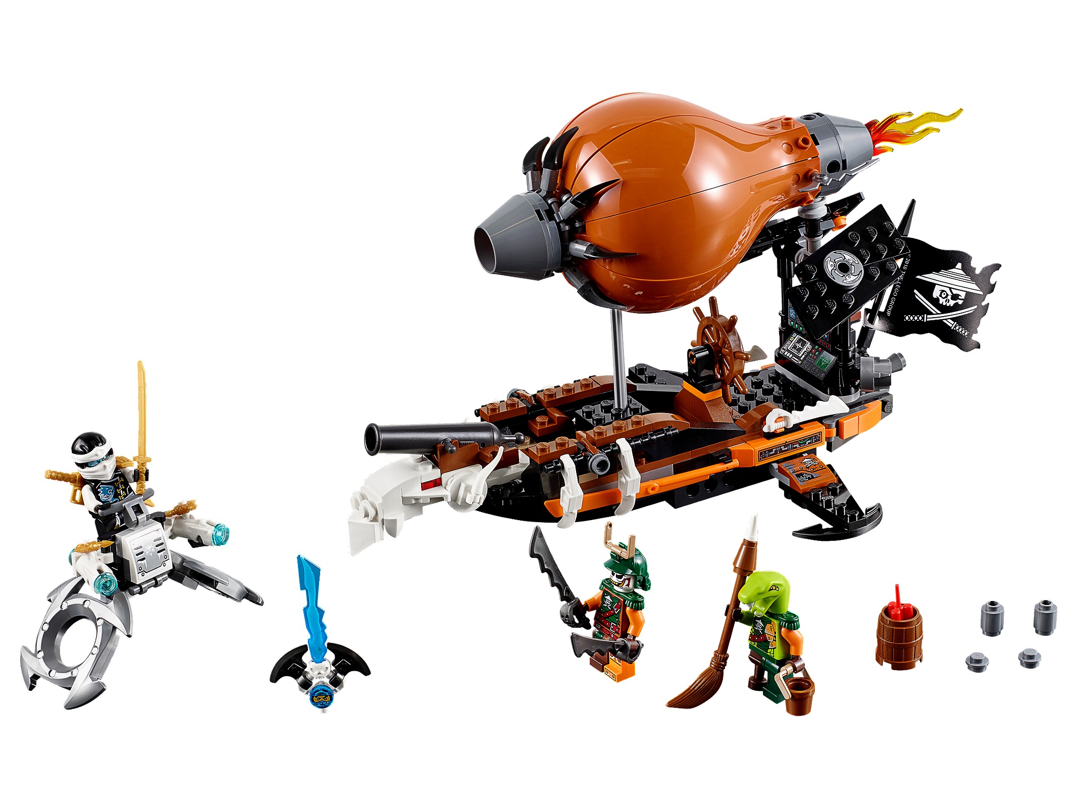 Raid Zeppelin LEGO Ninjago set (#70603-1, 2016)