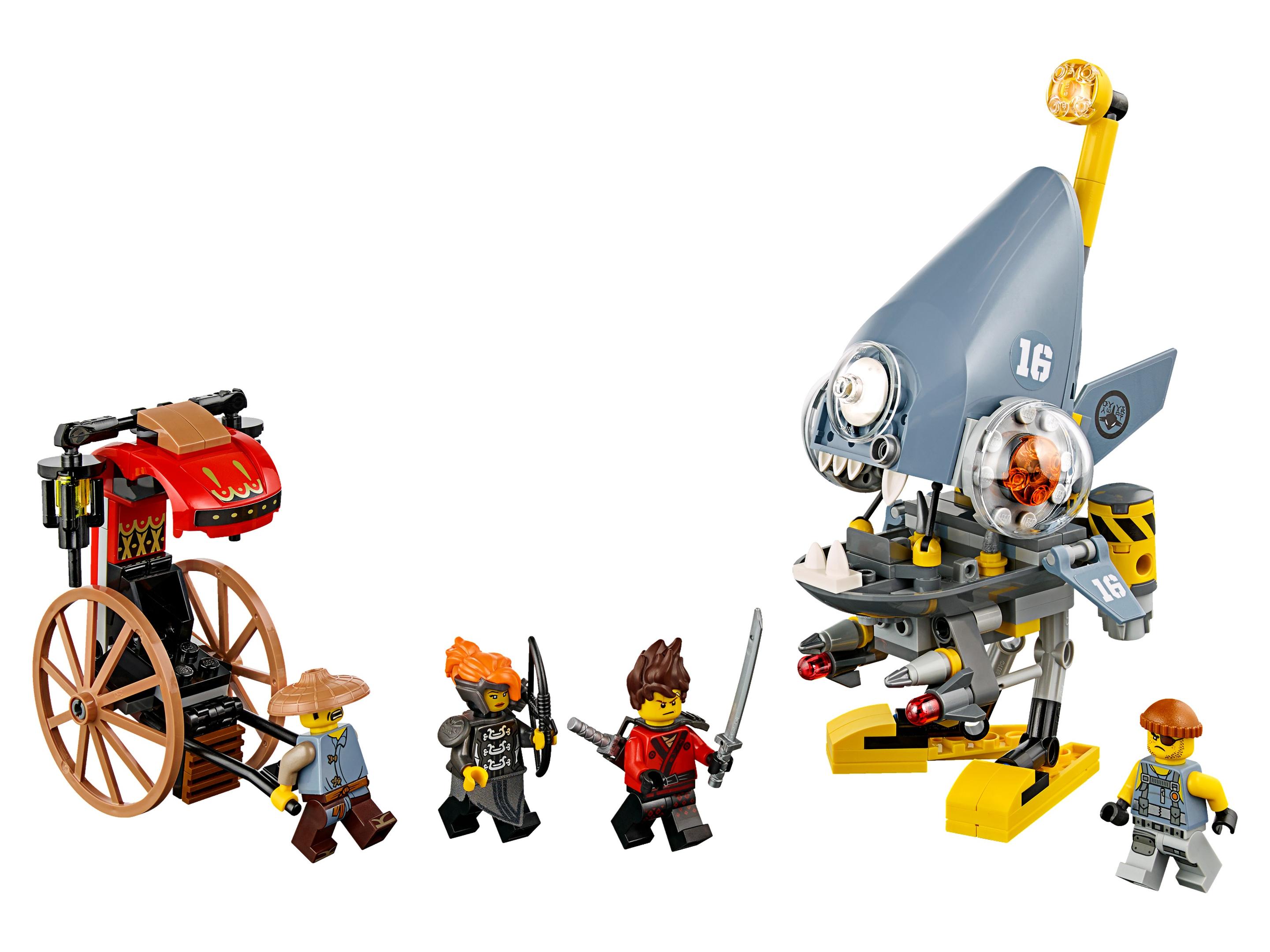 Piranha Attack LEGO set (#70629-1)