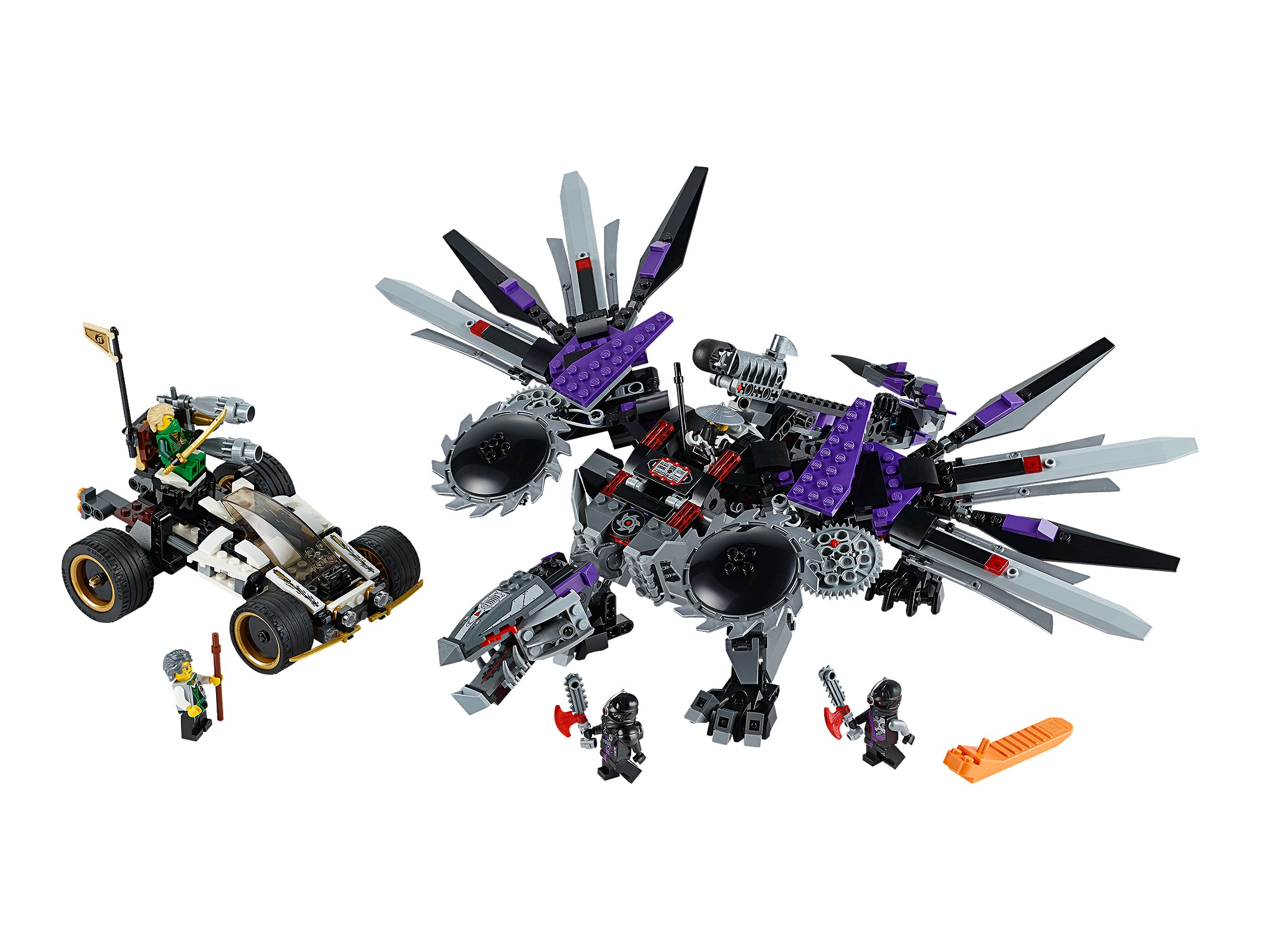 Nindroid MechDragon LEGO Ninjago set (#70725-1, 2014)