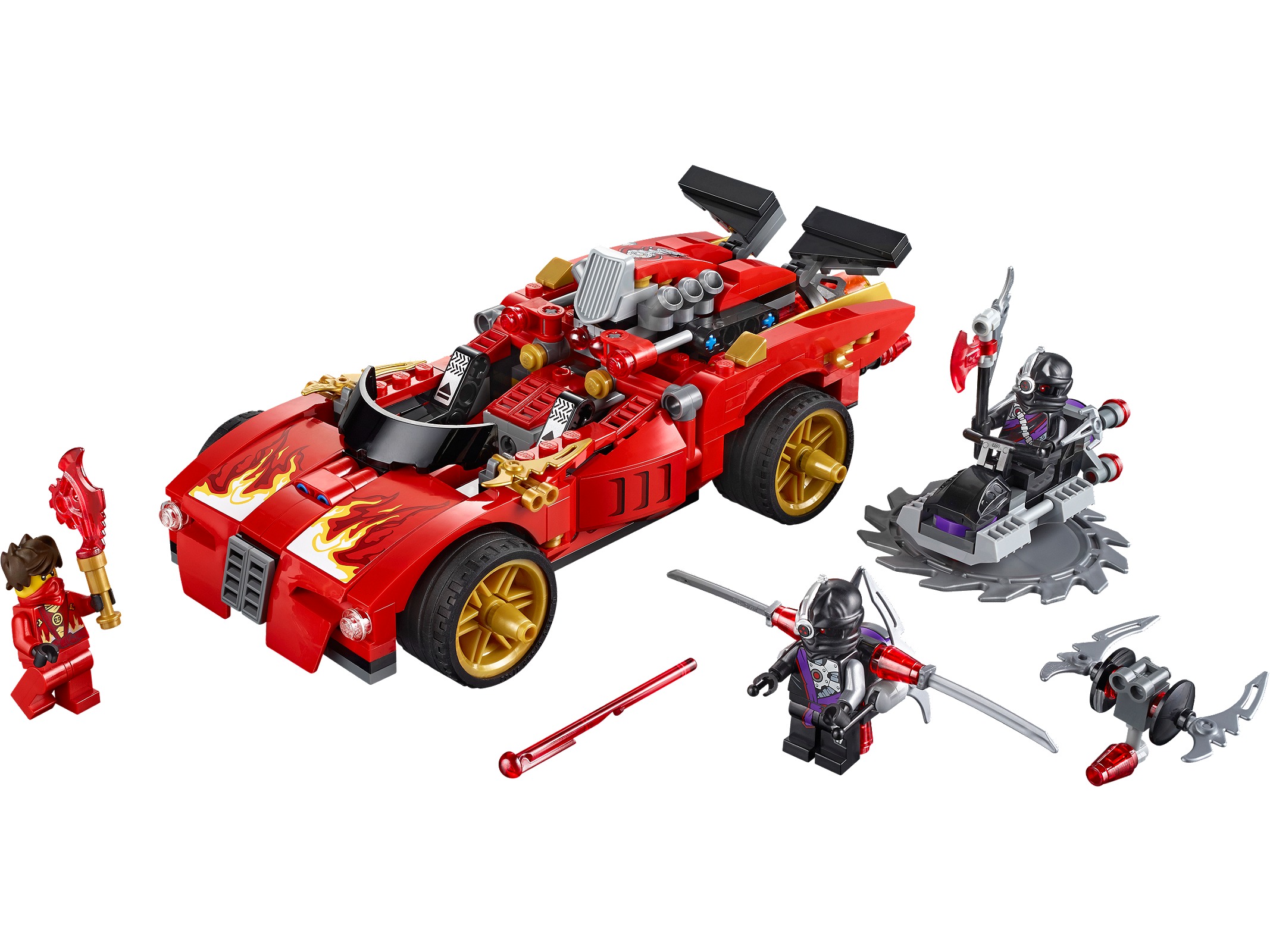 X-1 Ninja Charger LEGO Ninjago set (#70727-1, 2014)
