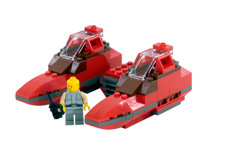 Twin-Pod Cloud Car LEGO set (#7119-1, 2002)