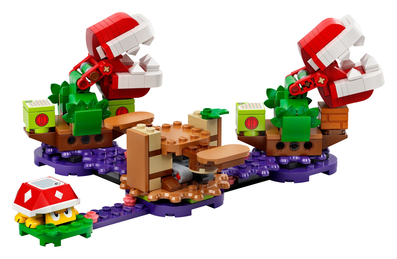 Piranha Plant Puzzling Challenge Expansion Set LEGO Super Mario set (#71382-1, 2021)