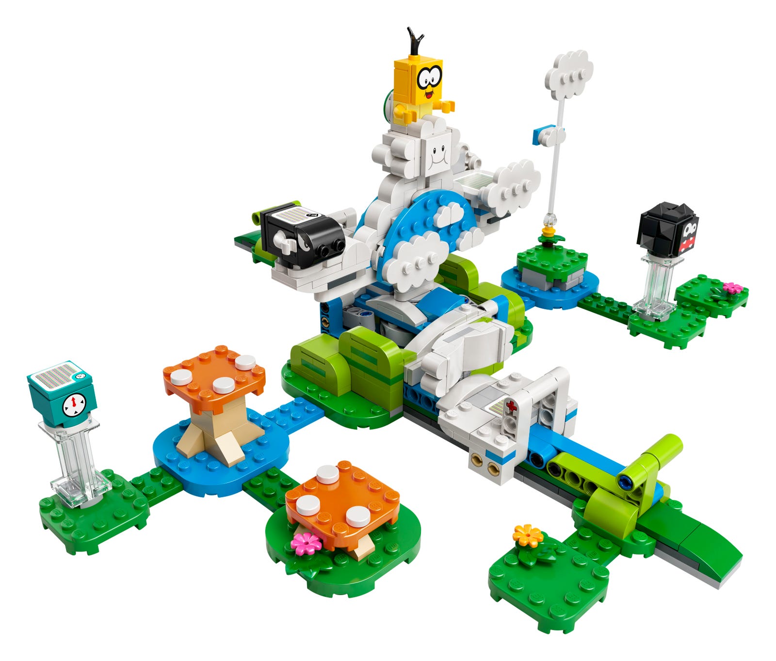 Lakitu Sky World Expansion Set LEGO Super Mario set (#71389-1, 2021)