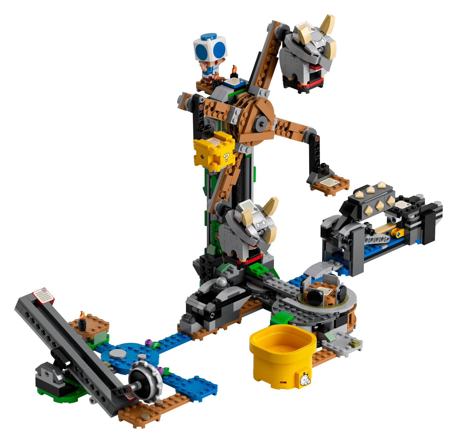 Reznor Knockdown Expansion Set LEGO Super Mario set (#71390-1, 2021)