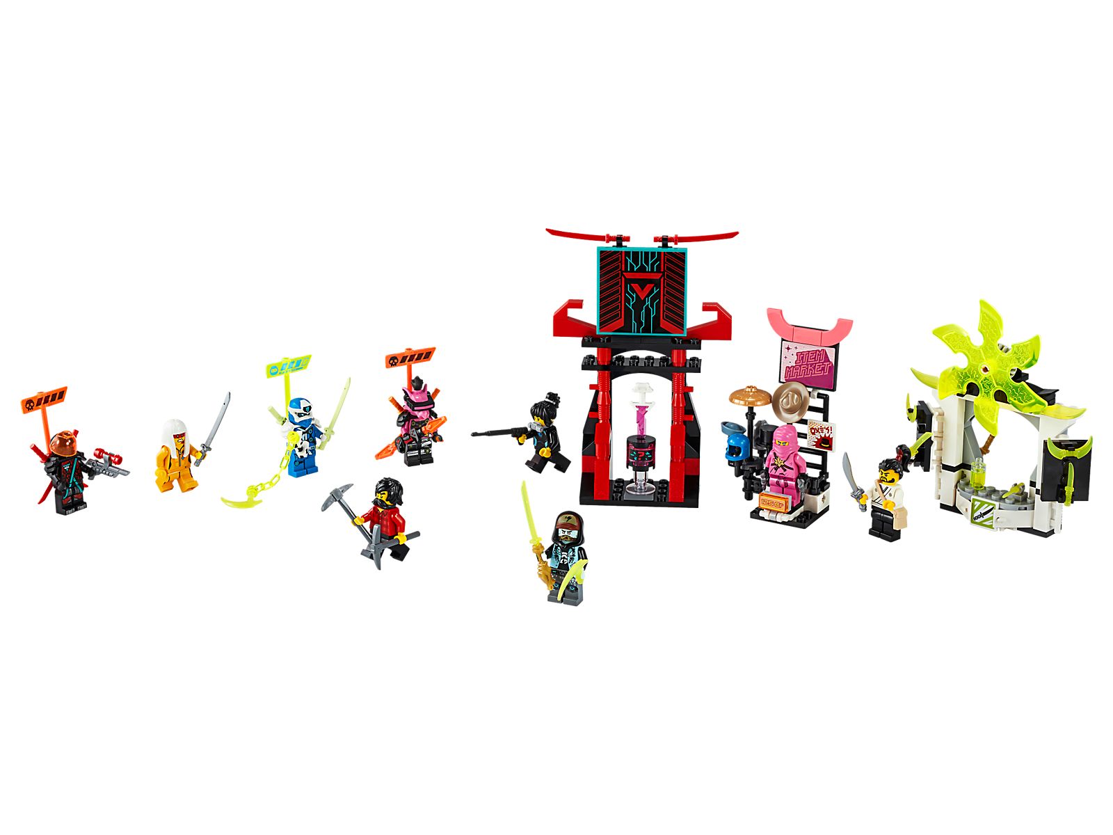 Gamer's Market LEGO Ninjago set (#71708-1, 2020)
