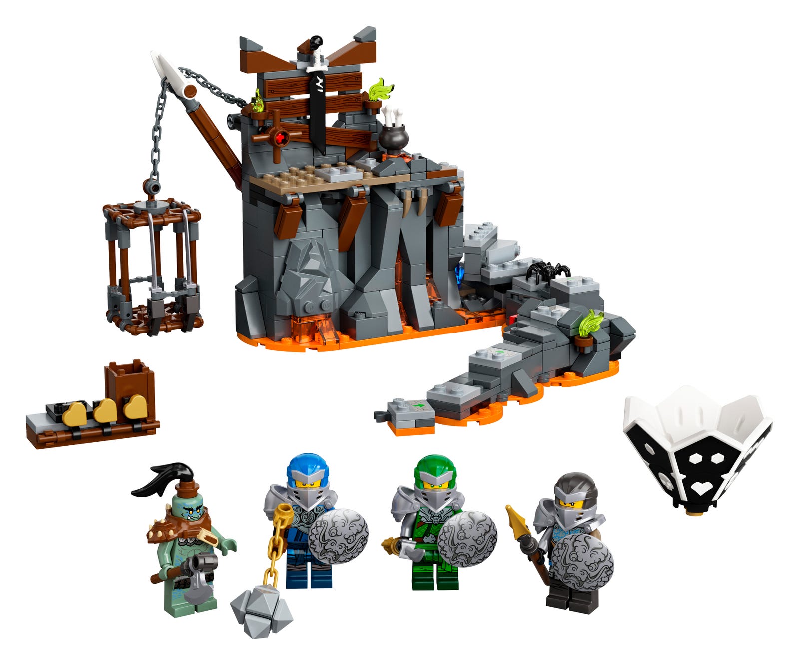 Journey to the Skull Dungeons LEGO Ninjago set (#71717-1, 2020)