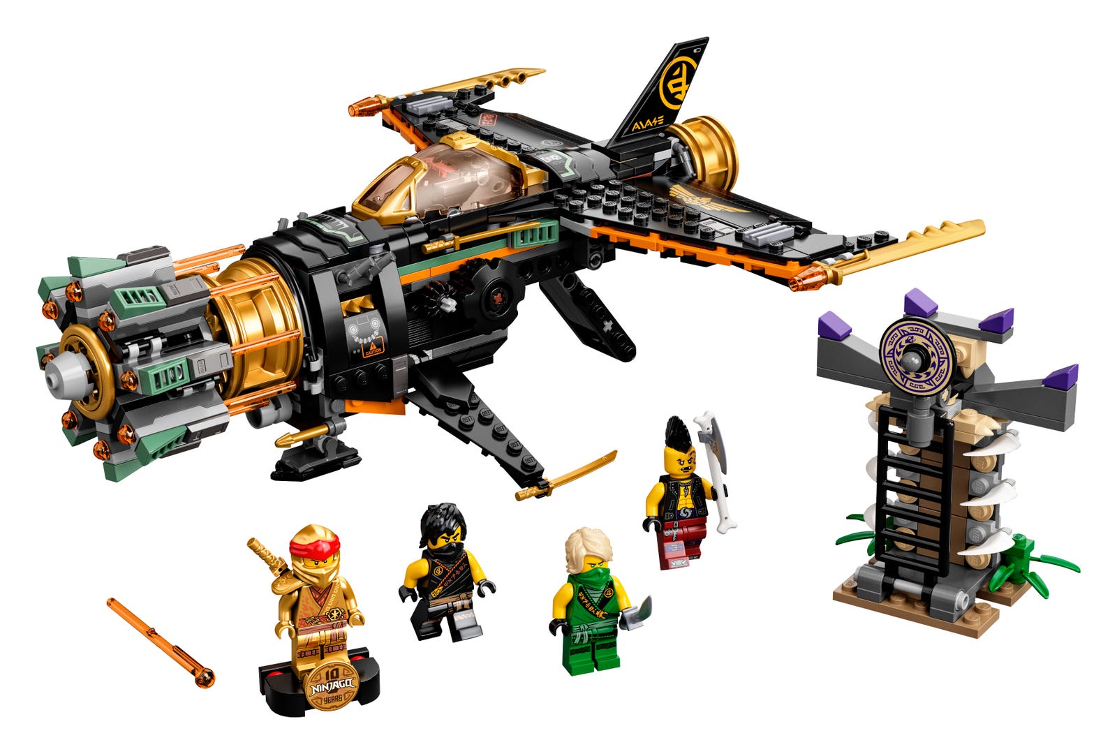 Boulder Blaster LEGO Ninjago set (#71736-1, 2021)